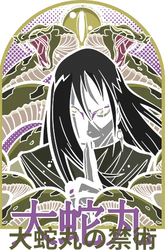 Orochimaru Sanin Forbidden Jutsu Shinobi Art