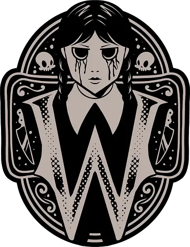ghotic girl  - ednesday addams, addams family, gothic aesthetic, dark humor, spooky vibes, emo girl, creepy cute, gothic fashion, horror aesthetic, halloween vibes, macabre art, dark academia, gothic girl, spooky season, wednesdaycore, gothic cartoon, spooky cute, morbid humor, goth aesthetic, creepy vibes