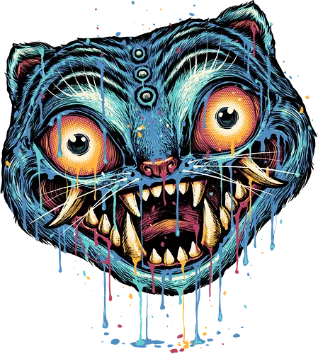 Dripping Derpy - Movie, hunter, demons, superstars, tiger, animal, cute, animation, animated