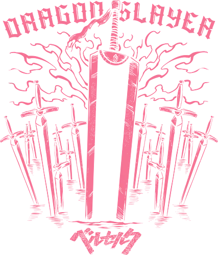 Dragon Slayer - guts, berserk, manga, anime, griffith, casca, japan, japanese, knight, black swordsman, dark, fantasy, black, demon