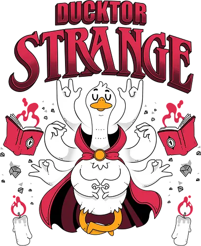 Ducktor Strange - duck, Superhero, Comic, funny, superhero