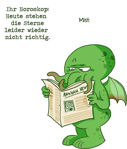 Cthulhu Horoskop - Cthulhu, Lovecraft
