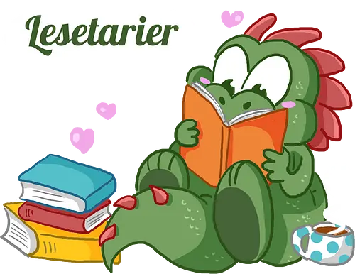 Lesetarier - Lesen, Dinosaurier, Buch, Bücher