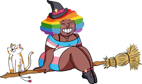 Pride-Witch - Queer, LGBTQIA, Witchy Pride-Witch - Queer, LGBTQIA, Witchy
