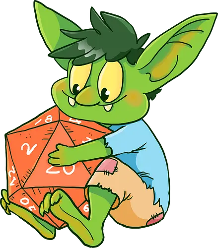 Dice Goblin - Dice, Würfel, W20, PnP, Goblin, TTRPG, RPG Dice Goblin - Dice, Würfel, W20, PnP, Goblin, TTRPG, RPG