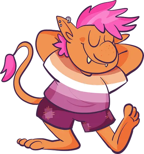 Lesbian Goblin - Lesbian, Goblin, Queer, LGBTQIA Lesbian Goblin - Lesbian, Goblin, Queer, LGBTQIA