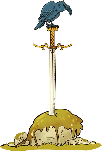 Longsword - Sword, Rabe, Schwert, Tarnt, Fantasy