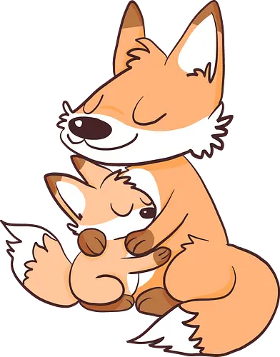 Cuddle - Kuscheln, Cuddle, Fox, Fuchs