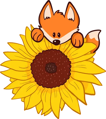 Sonnenblume - Sonnenblume, Fuchs, Behinderung