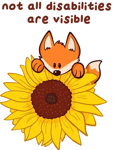 Sonnenblume 2 - Sonnenblume, Fuchs, Behinderung