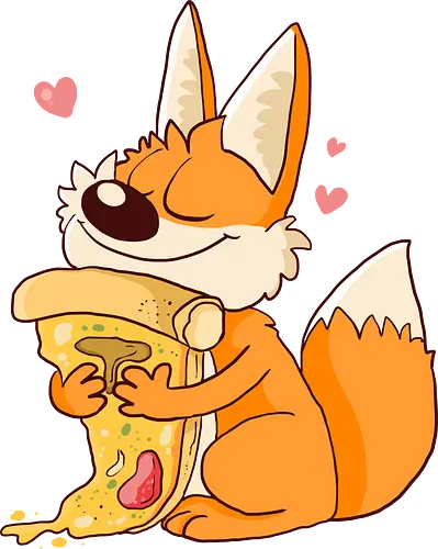 Pizza-Liebe - Pizza, Fuchs Pizza-Liebe - Pizza, Fuchs