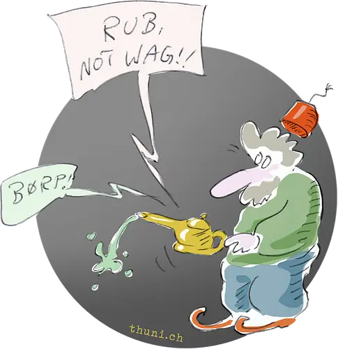 Rub, not wag! - Thuni, Geist, Lampe