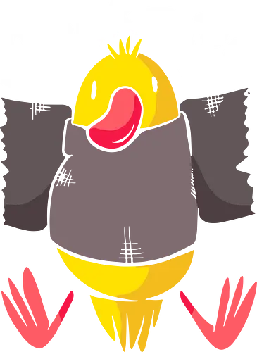 Duct Tape Duck - Duck Tape, duct tape, funny pun, humorous, duck, wordplay, cute animal, graphic design, t-shirt design, art print, DIY, handyman, quirky humor, clever, yellow duck, pop culture joke