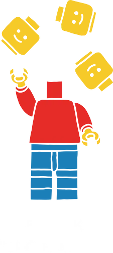  F*ck Normal - F*ck Normal, Lego art, minifigure, unconventional, funny graphic, rebellion, non-conformity, neurodiversity, pop culture, humor, t-shirt design, art print, minimalist, unique, anti-normal, individuality