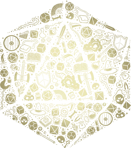 Pen and Paper d20 Doodle - d20, Pen and Paper, dice, rpg, boardgame, love, item, stuff, collection, doodle, icons, elements, fantasy