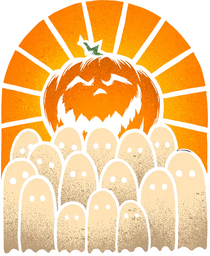 Halloween Crew  - hallloween, creepy, funny, funny halloween, ghost, halloween, halloweenshirt, haunted, horror, nostalgia, pumpkin, retro, spooky, trick or treat, vintage