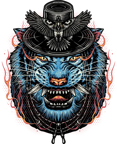 Underworld Tiger - animated, Movie, hunter, demons, tiger, animal, cute, animation