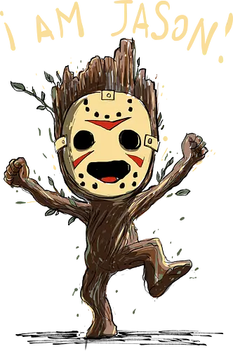 I am jason - friday the 13th, mash up, horror, halloween, spooky season