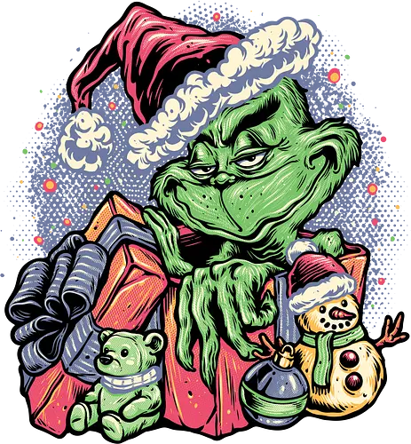 A Grumpy Present - Movie, film, Santa Claus, Christmas, Holidays, Xmas, Santa, funny, humor, comedy, family