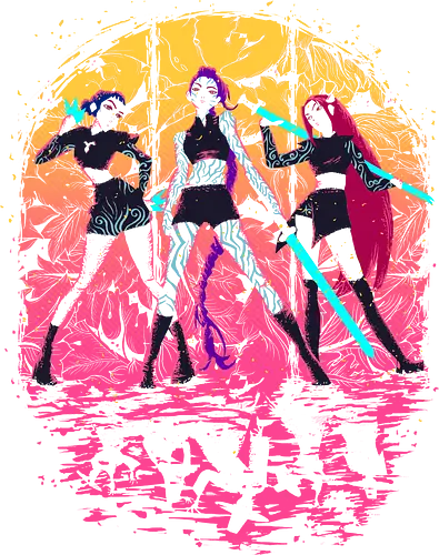 Born to Shine - Huntrix, Kpop Demonhunters, Kpop, Derpy Tiger