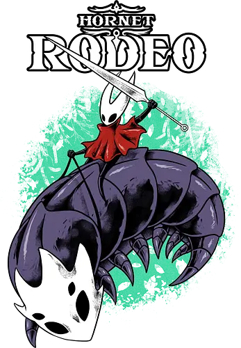 hornet rodeo  - game, silksong, hollowknight, knight, lancer, beetle, insect, adventure, cool, awesome, hero