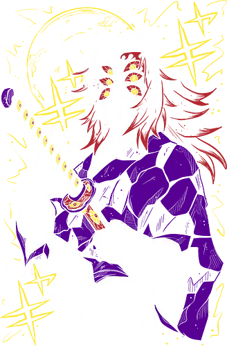 Kokushibo Demon - Slayer - Kawaii, Demon, Anime, Manga, Tokyo, Angry, Japanese Art, Aesthetic, Manga Style, Zylixzen, Aggressive, Gamer, Otaku, Gift, Cool