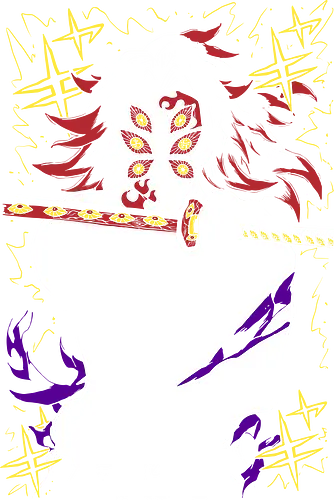 Kokushibo Demon - Slayer - Kawaii, Demon, Anime, Manga, Tokyo, Angry, Japanese Art, Aesthetic, Manga Style, Zylixzen, Aggressive, Gamer, Otaku, Gift, Cool