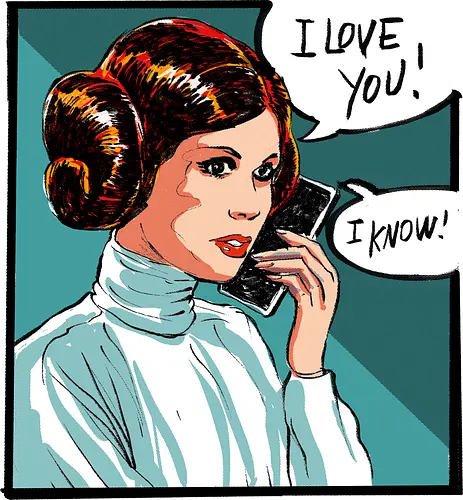 I know - love, pop culture, scifi, movie, comics