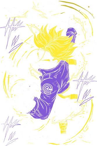 Future Trunks vs Frieza Mecha Ball - Dragon Z - Kawaii, Anime, Manga, Tokyo, Angry, Japanese Art, Aesthetic, Manga Style, Zylixzen, Aggressive, Gamer, Otaku, Gift, Cool