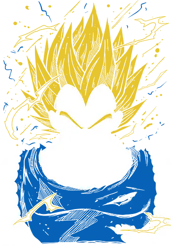 Majin Vegeta Ball - Dragon Z - Kawaii, Anime, Manga, Tokyo, Angry, Japanese Art, Aesthetic, Manga Style, Zylixzen, Aggressive, Gamer, Otaku, Gift, Cool