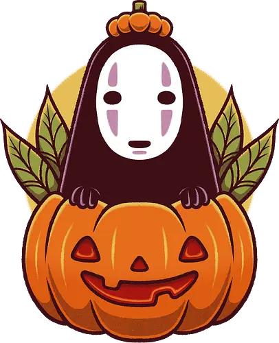 Dark Spirit Halloween - famous anime, spirited away, no face, faceless, animation, movie, anime, manga, halloween, cute, cute creepy, spooky, autumn, pumpkin, hayao miyazaki, happy halloween, trick or treat Dark Spirit Halloween - famous anime, spirited away, no face, faceless, animation, movie, anime, manga, halloween, cute, cute creepy, spooky, autumn, pumpkin, hayao miyazaki, happy halloween, trick or treat