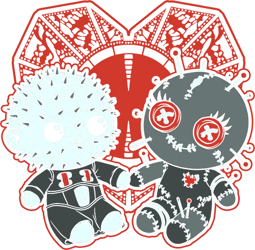 Pin Voodoo Love  - Horror, Classic Horror, Horror Movies, Movie, Classic, Cult Classic, Halloween, Voodoo Doll, Love, Lovers, Valentine