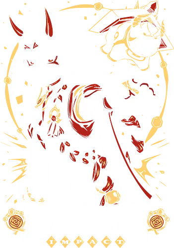Arataki Itto - Gen shin Impact - Kawaii, Anime, Manga, Tokyo, Angry, Japanese Art, Aesthetic, Manga Style, Zylixzen, Aggressive, Gamer, Otaku, Gift, Cool
