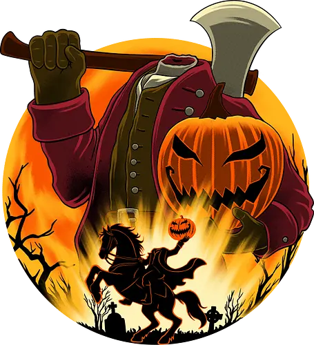 Galloping Hessian - Headless, Horseman, Galloping, Hessian, Horse