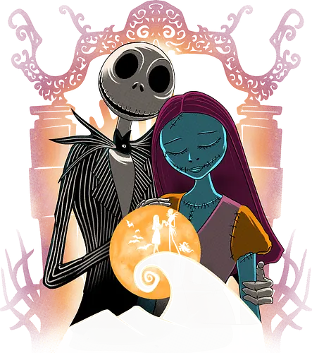 Pumpkin Patch Lovers - Jack, Sally, Nightmare, Jack Skellington