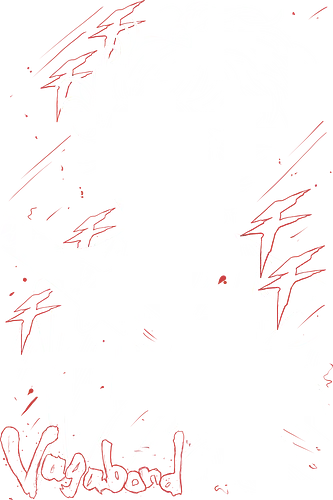 Miyamoto Musashi - Vagabond - Kawaii, Anime, Manga, Tokyo, Angry, Japanese Art, Aesthetic, Manga Style, Zylixzen, Aggressive, Gamer, Otaku, Gift, Cool