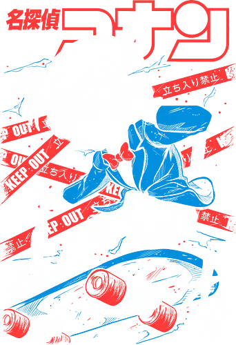 Detective Conan Edogawa - Case Closed - Kawaii, Anime, Manga, Tokyo, Angry, Japanese Art, Aesthetic, Manga Style, Zylixzen, Aggressive, Gamer, Otaku, Gift, Cool