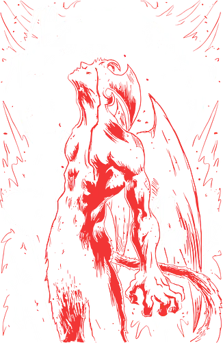 Amon - Devilman Crybaby - Kawaii, Anime, Manga, Tokyo, Angry, Japanese Art, Aesthetic, Manga Style, Zylixzen, Aggressive, Gamer, Otaku, Gift, Cool