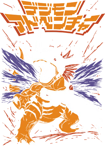 MetalGreymon - Digital Adventure - Kawaii, Anime, Manga, Tokyo, Angry, Japanese Art, Aesthetic, Manga Style, Zylixzen, Aggressive, Gamer, Otaku, Gift, Cool