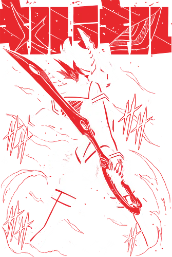 Ryuko Matoi - Kill la Kill - Kawaii, Anime, Manga, Tokyo, Angry, Japanese Art, Aesthetic, Manga Style, Zylixzen, Aggressive, Gamer, Otaku, Gift, Cool
