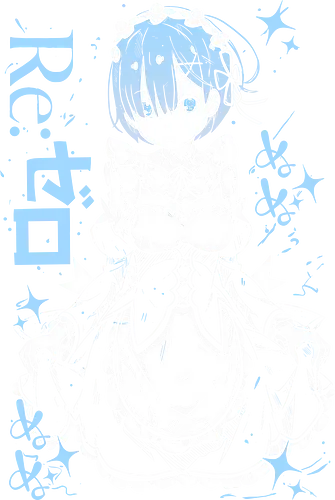Rem - Re-Zero - Manga Style, Zylixzen, Aggressive, Gamer, Otaku, Gift, Cool, Kawaii, Anime, Manga, Tokyo, Angry, Japanese Art, Aesthetic
