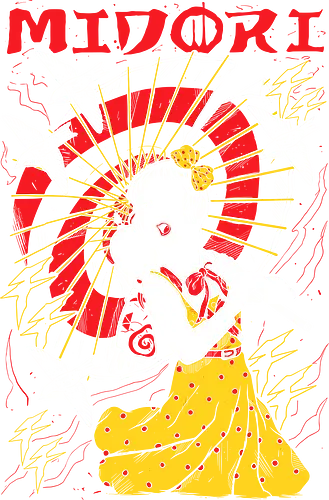 Midori Hanamura - The Camellia Girl - Kawaii, Anime, Manga, Tokyo, Angry, Japanese Art, Aesthetic, Manga Style, Zylixzen, Aggressive, Gamer, Otaku, Gift, Cool