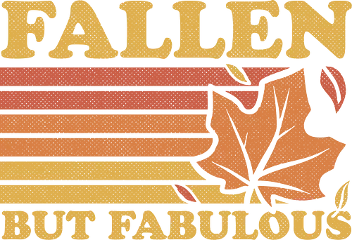 Fallen Autumn Leaves - Halloween, Halloween Design, Halloween Art, Halloween Aesthetic, Cute, Funny, Autumn, Autumn Leaves, Autumn Vibes, Spooky Season, fall, Retro Vintage, Vintage, retro