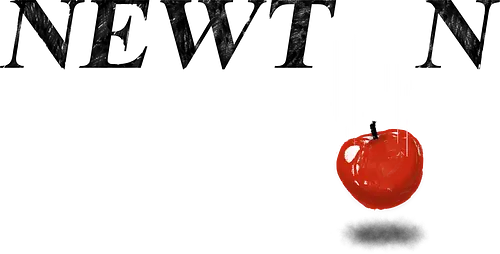 Newton - newton, gravity, science, funny, typography