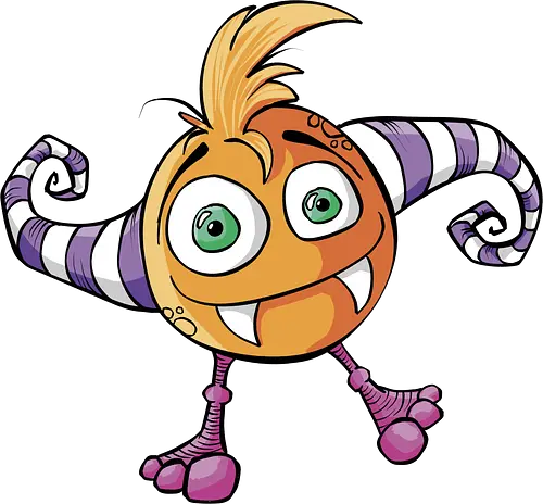 Halloweenie - Halloween, süß, cute, Kreatur, Monster, lieb, goldig, kind