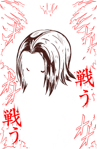 Eren Yeager on Titan - Attack - Kawaii, Anime, Manga, Tokyo, Angry, Japanese Art, Aesthetic, Manga Style, Zylixzen, Aggressive, Gamer, Otaku, Gift, Cool