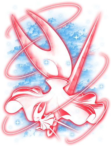 Shadow Hornet - knight, hornet, gaming, games, gamer, video games, vintage, japanese, magical, magic, video gaming, silksong, silk song, Bug Knight