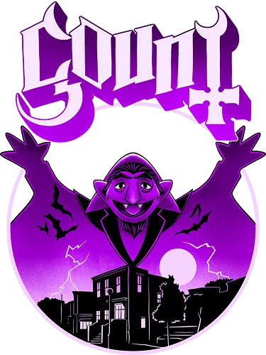 Count Ghost - puppet, Count Von Count, Ghost Band