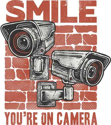 You're On Camera - Camera, CCTV, funny, humor, smile, video