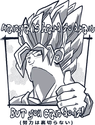 Manga is hard to draw - manga, meme, anime, japan, demonigote, art, frieren